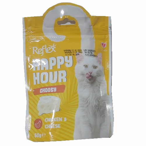 Reflex Happy Hour Seçici Kediler İçin Destekleyici Kedi Ödül-60 Gr